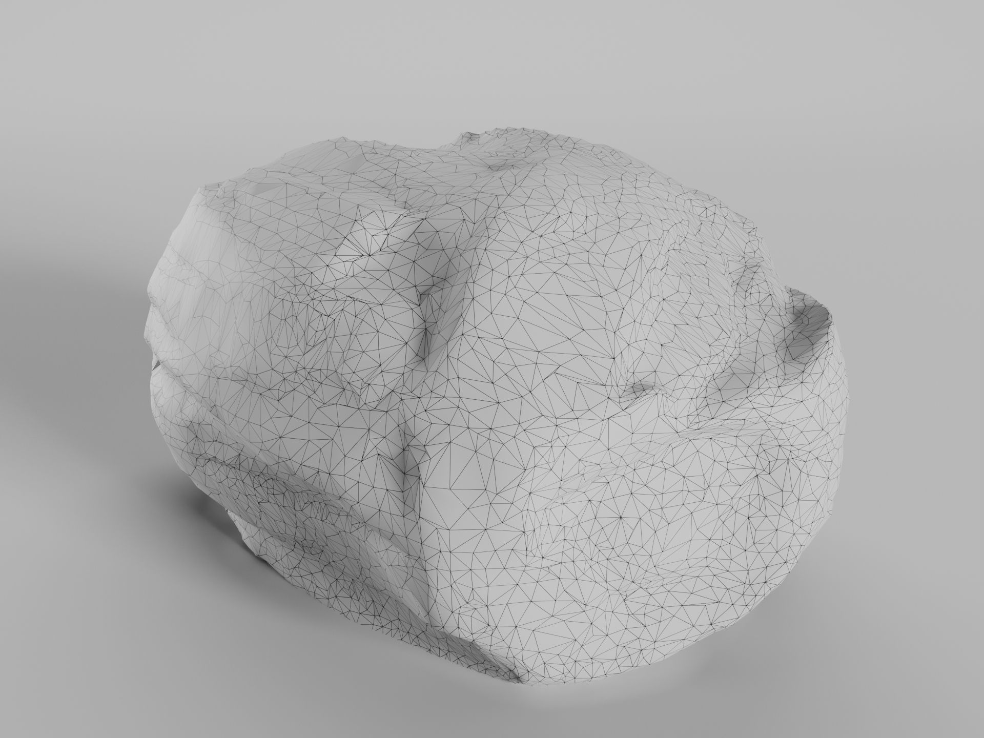 Mossy Stone Free 3D model_5