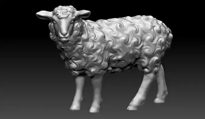 sheep Free 3D print model