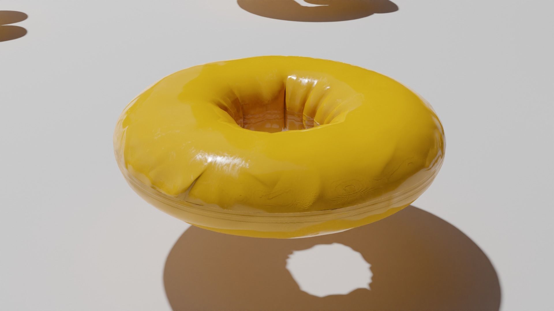 Balloon Letters with 4K textures 3D model_7