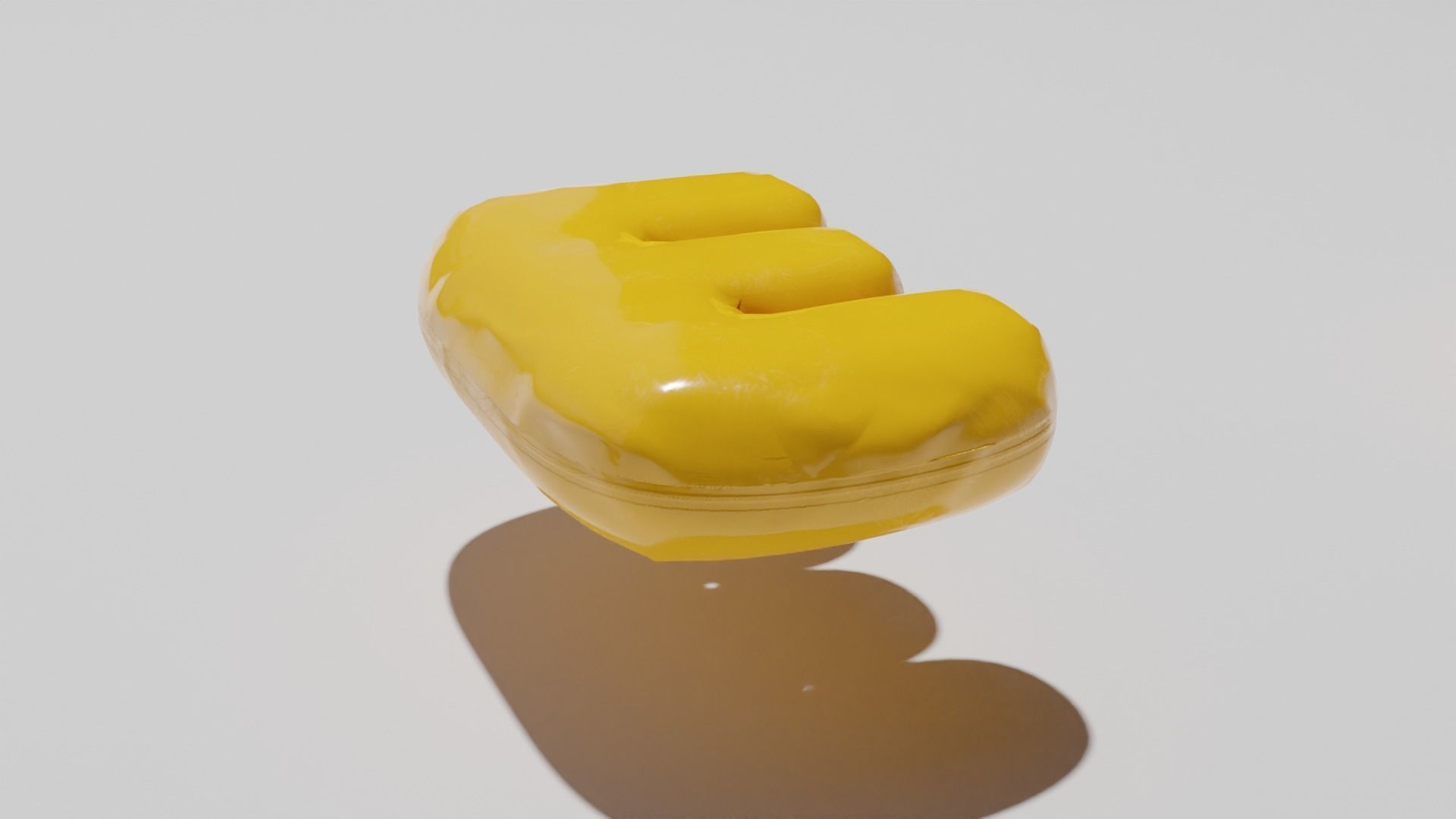 Balloon Letters with 4K textures 3D model_6