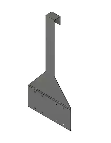 Monitor bracket VESA 3D model