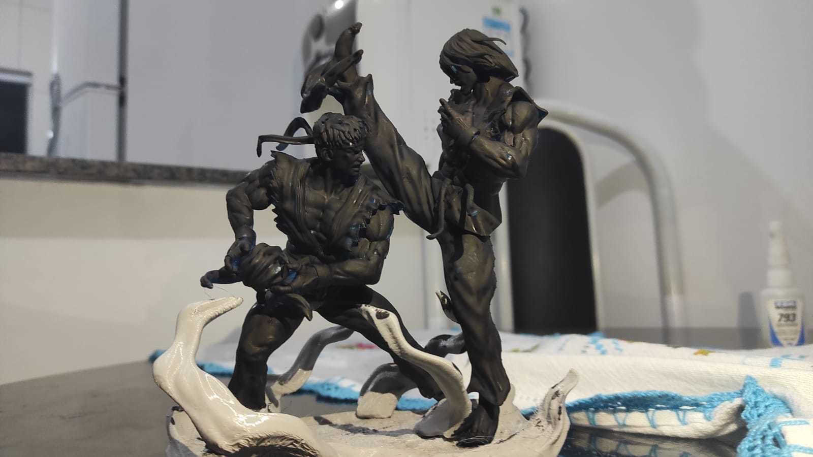 Ken and Ryu 3D Print 3D print model_10