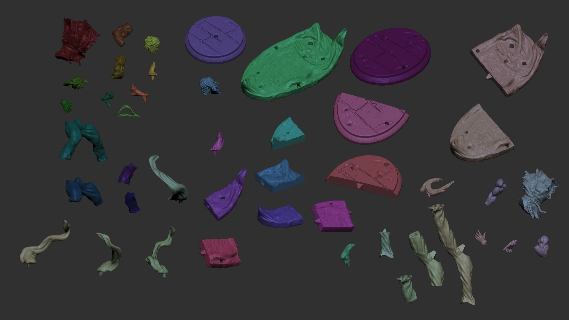 Ken and Ryu 3D Print 3D print model_12