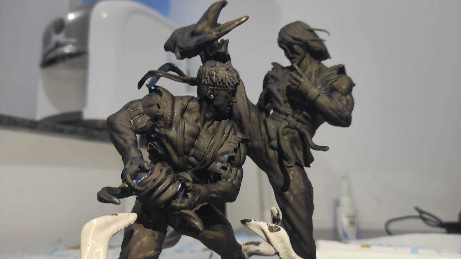 Ken and Ryu 3D Print 3D print model_9