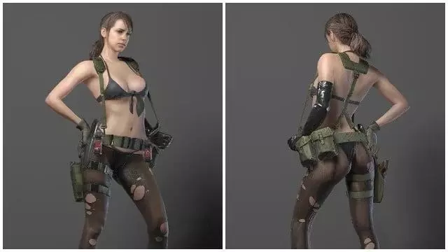 woman soldier 3D print model