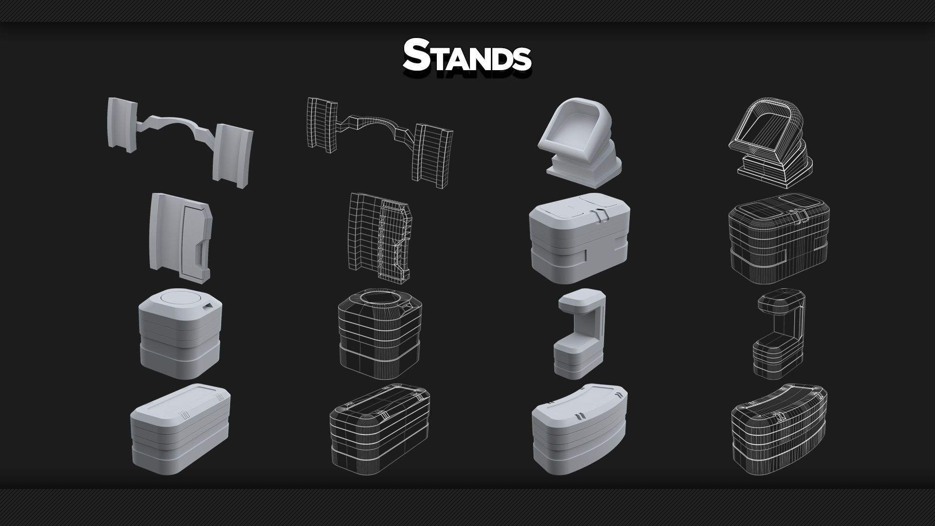110 Factory Environment Props - KITBASH - VOL 02 3D model_5