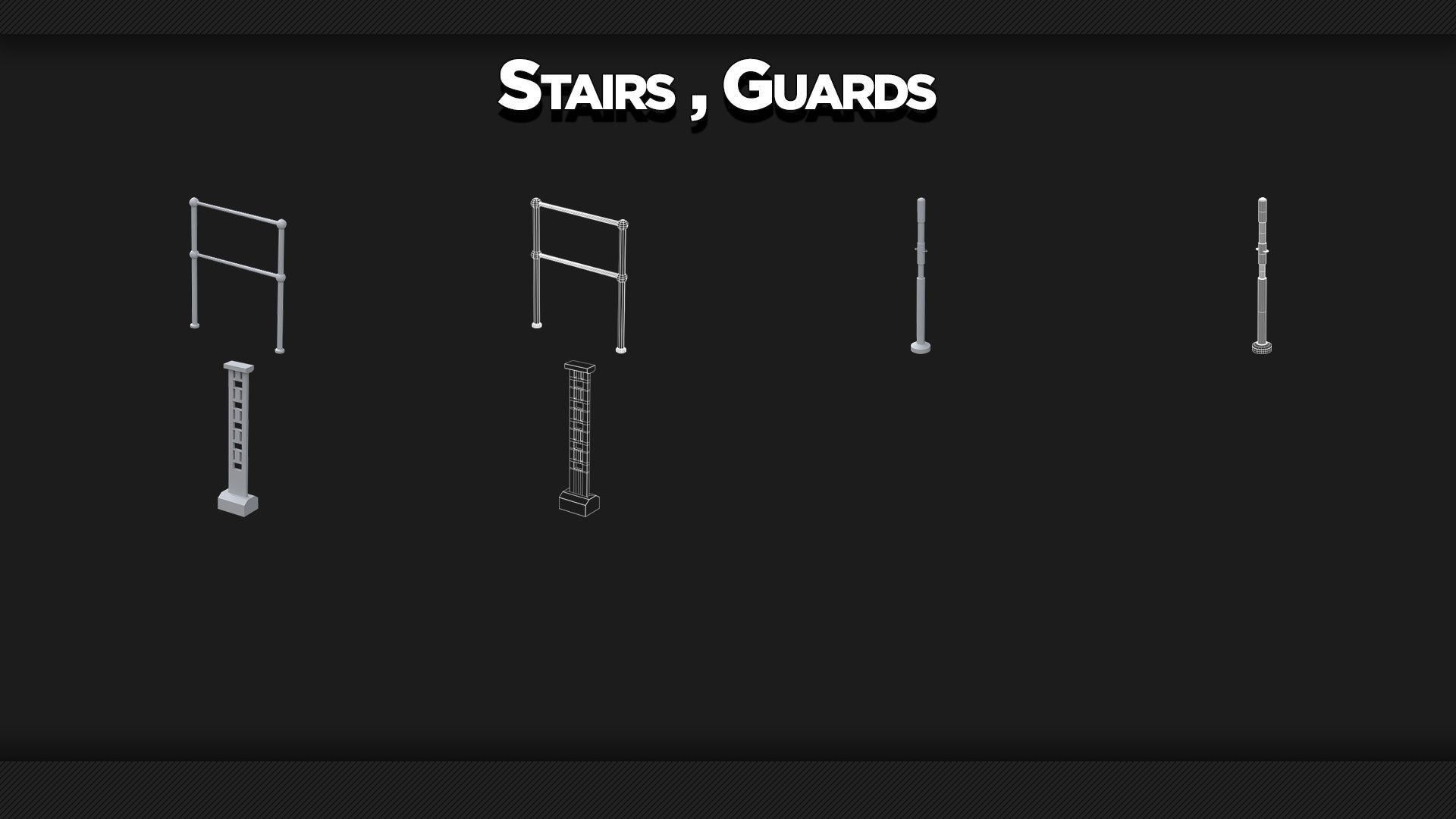 110 Factory Environment Props - KITBASH - VOL 02 3D model_4