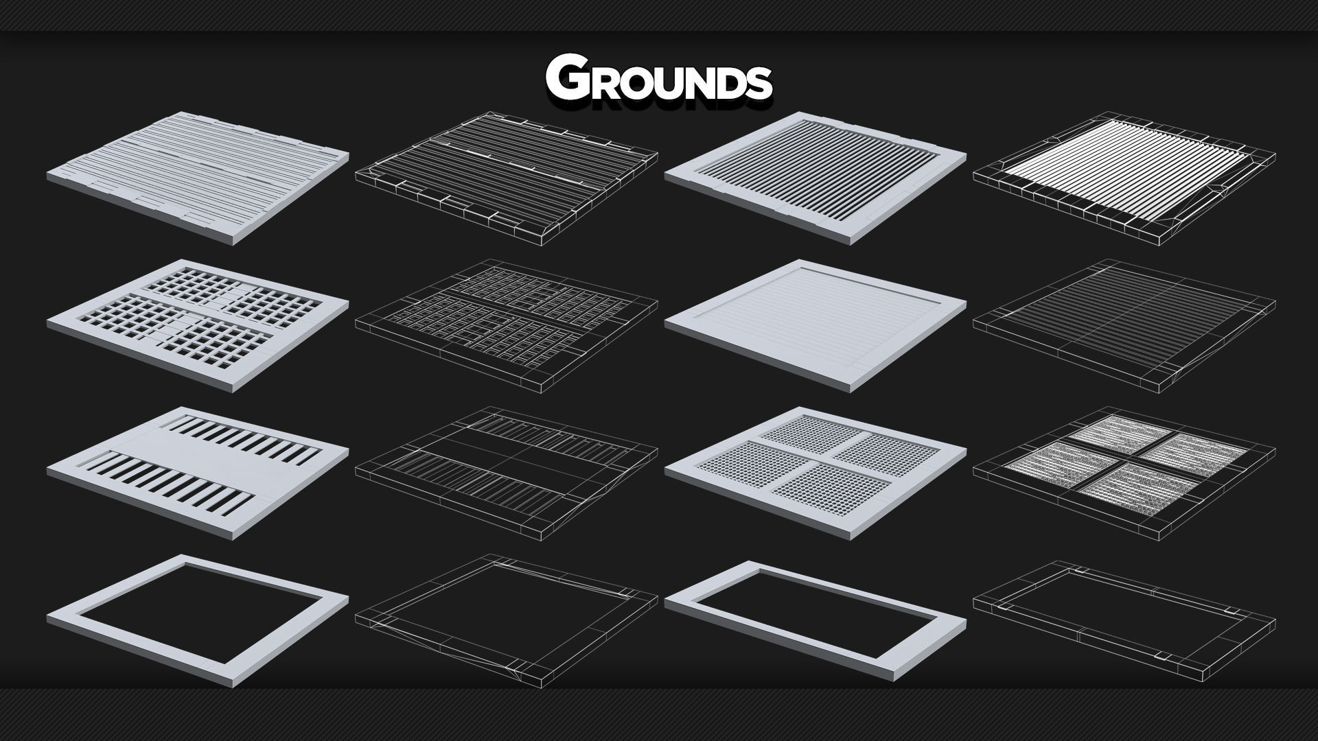 110 Factory Environment Props - KITBASH - VOL 02 3D model_2