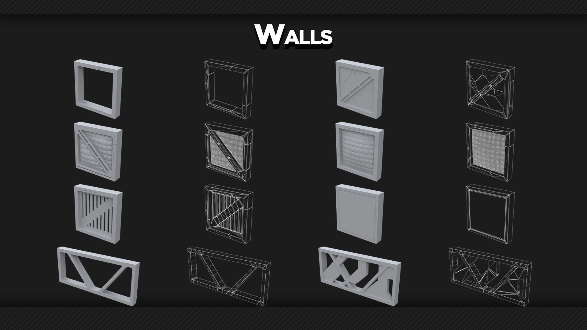 110 Factory Environment Props - KITBASH - VOL 02 3D model_7