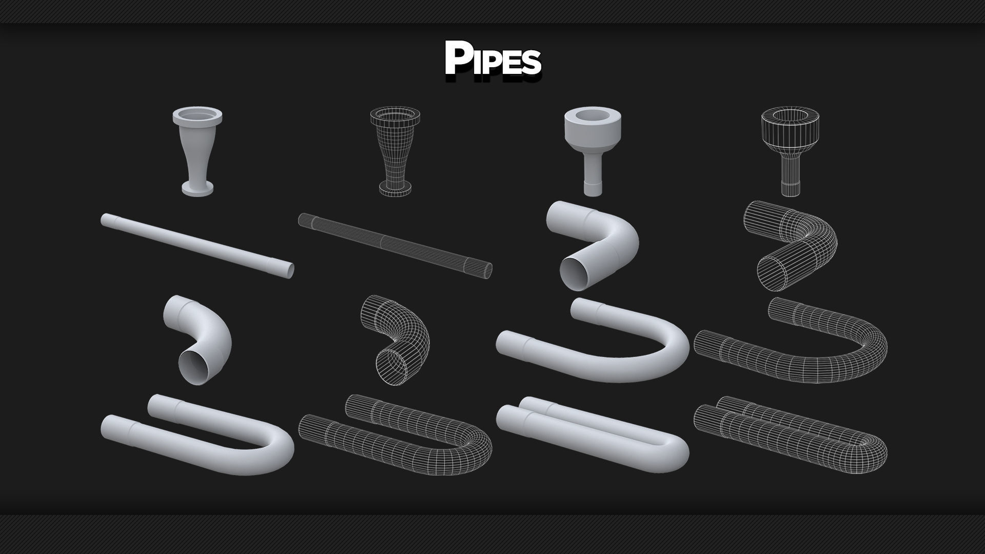 110 Factory Environment Props - KITBASH - VOL 02 3D model_17