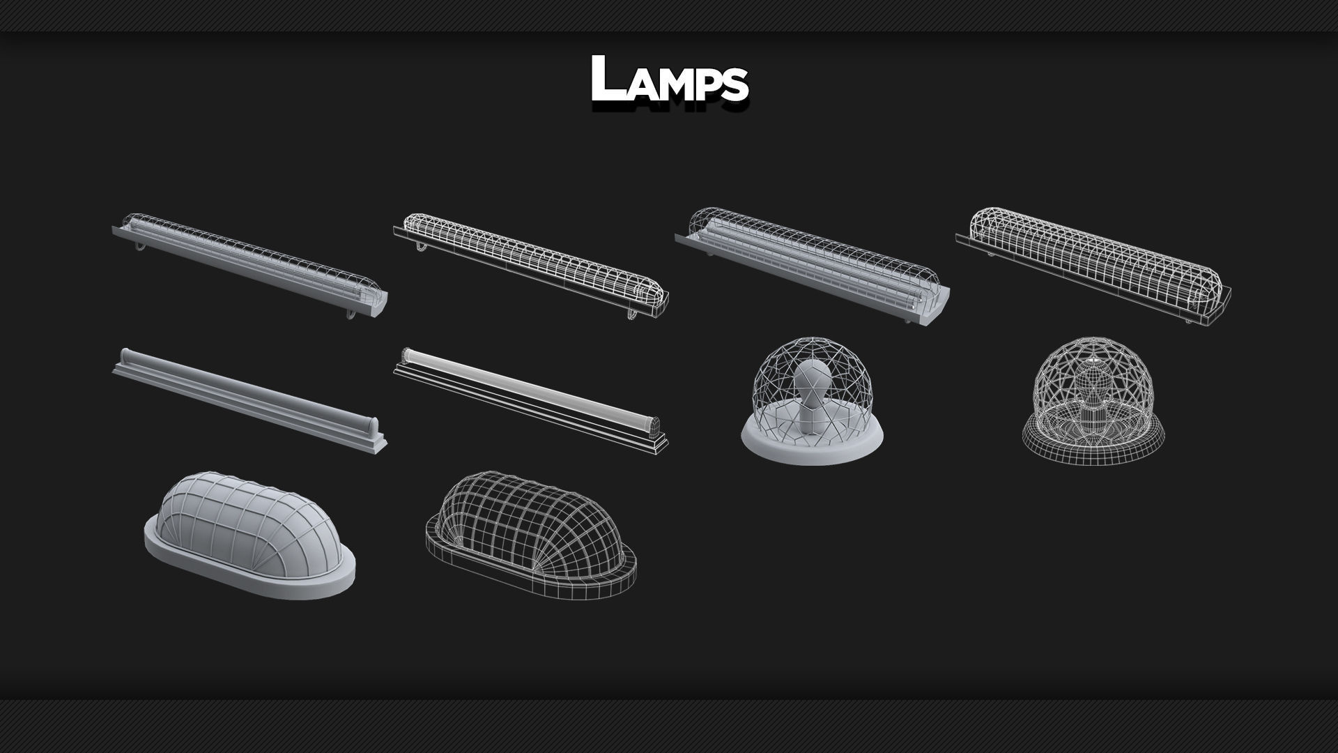 110 Factory Environment Props - KITBASH - VOL 02 3D model_15