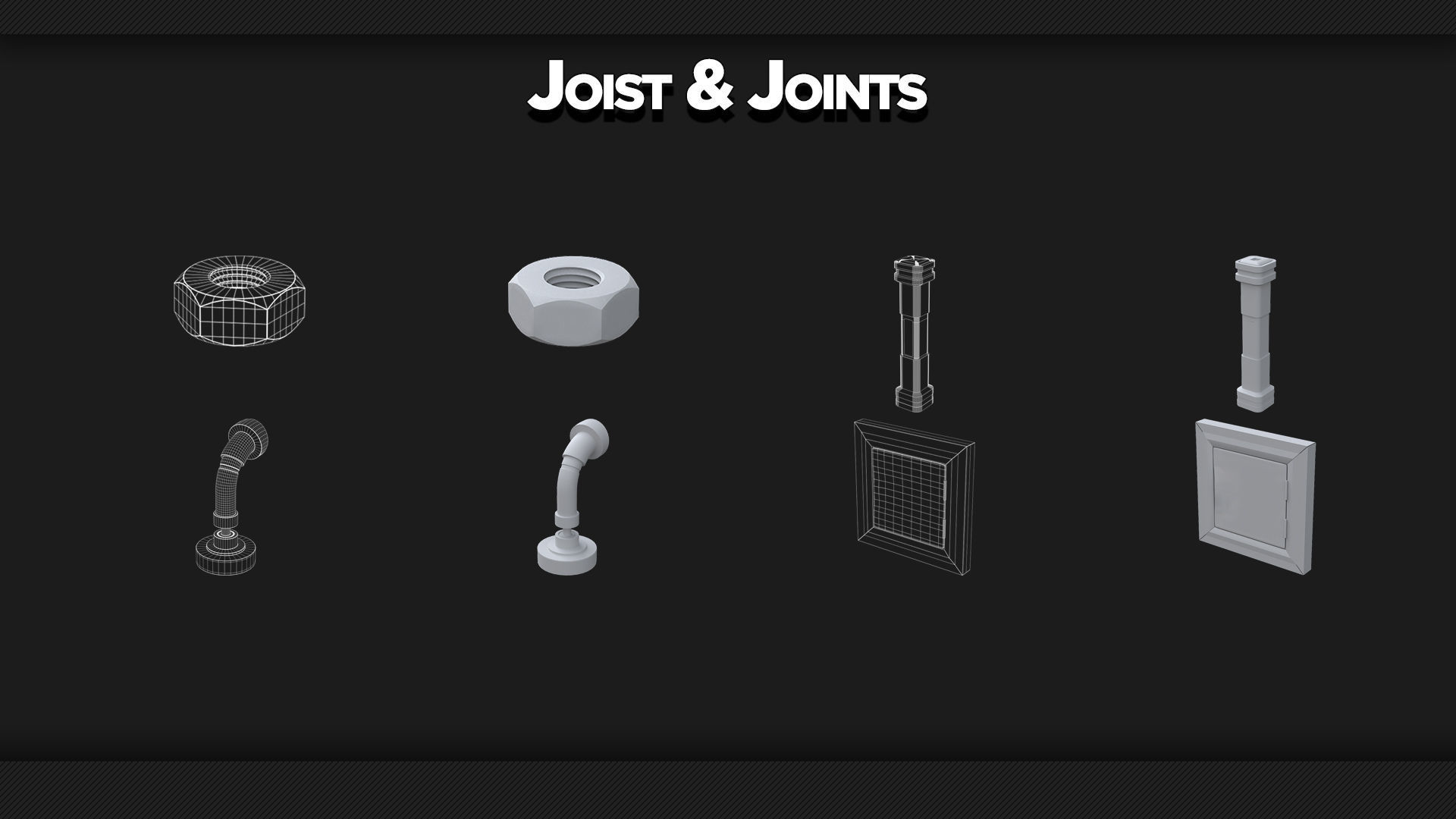 110 Factory Environment Props - KITBASH - VOL 02 3D model_14