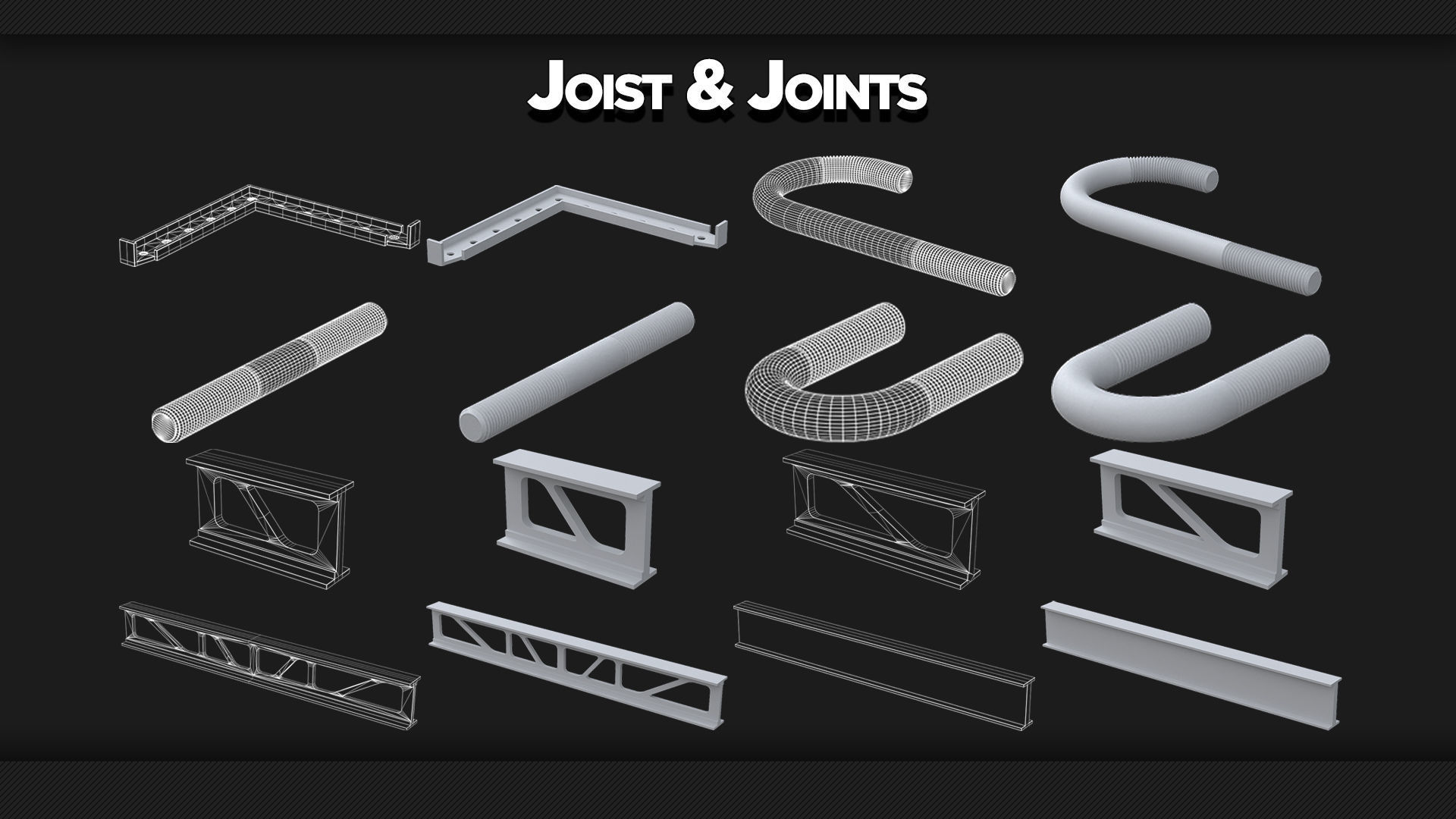 110 Factory Environment Props - KITBASH - VOL 02 3D model_12