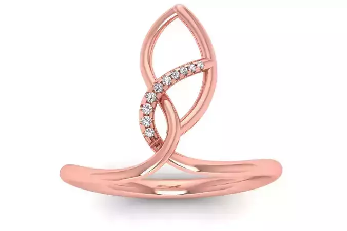 Solitaire Wedding Engagement Women Light Weight Rings