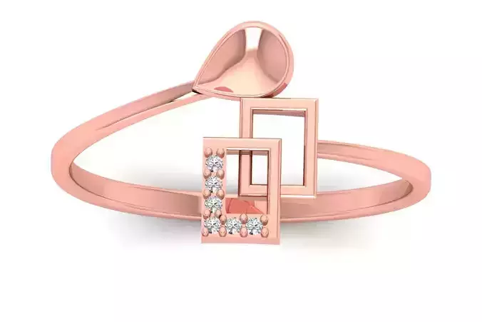 Solitaire Wedding Engagement Women Light Weight Rings