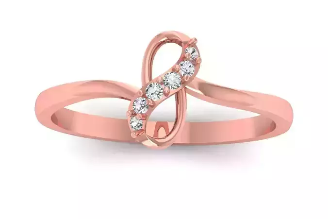 Solitaire Wedding Engagement Band Light Weight Rings