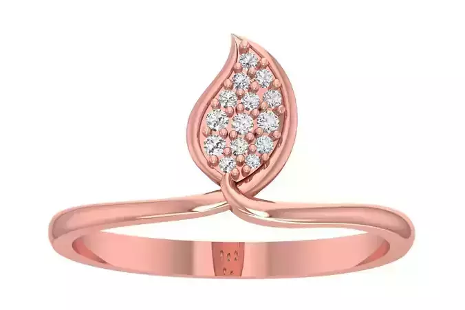 Solitaire Wedding Engagement Band Light Weight Rings