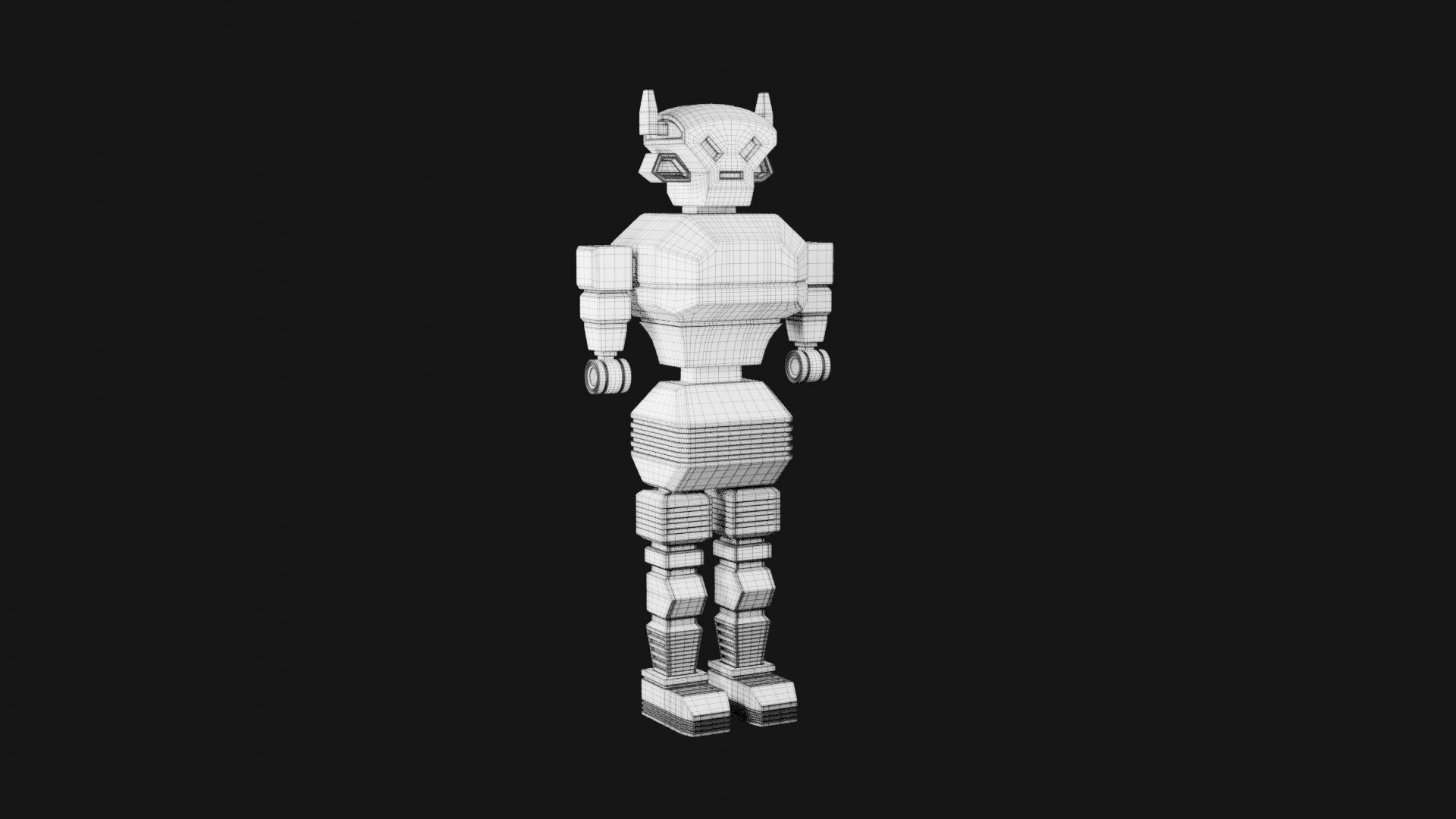 Robot Character RC05 3D print model_7