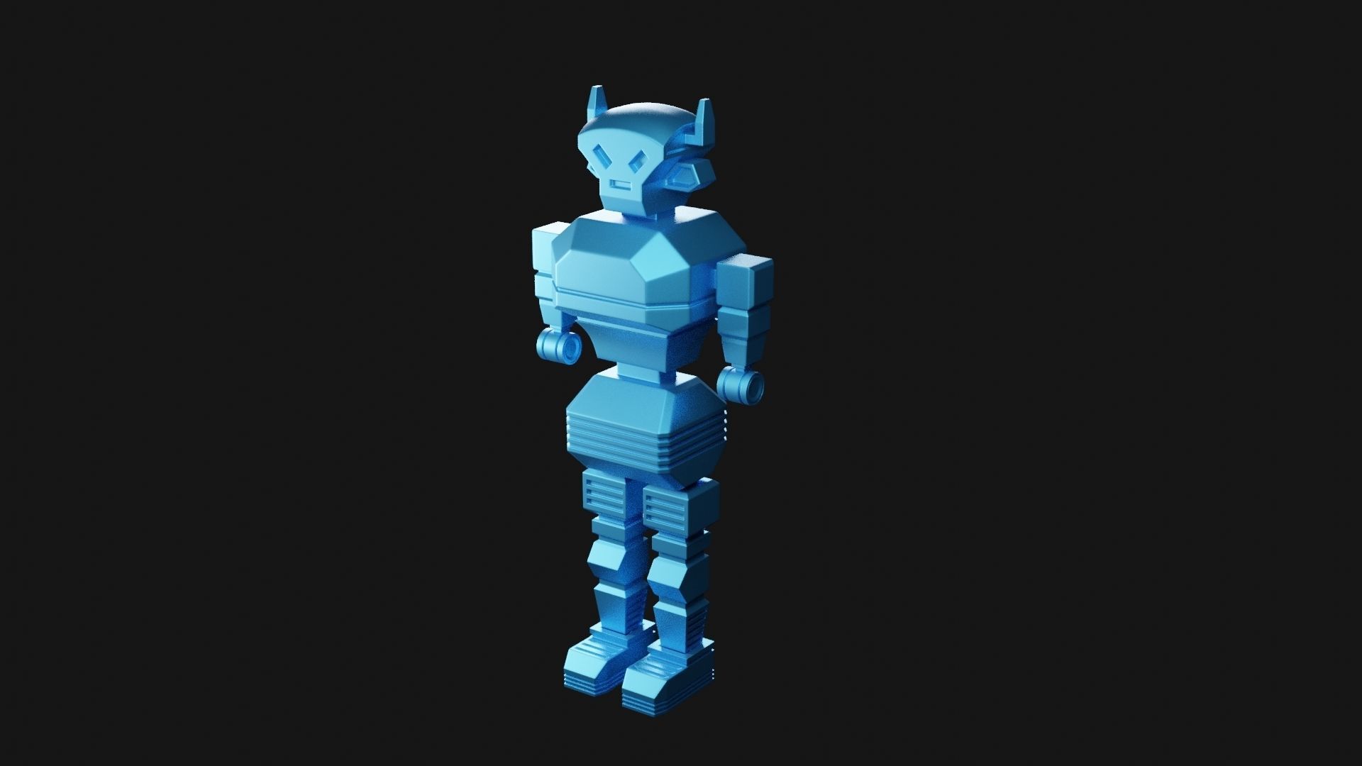 Robot Character RC05 3D print model_3