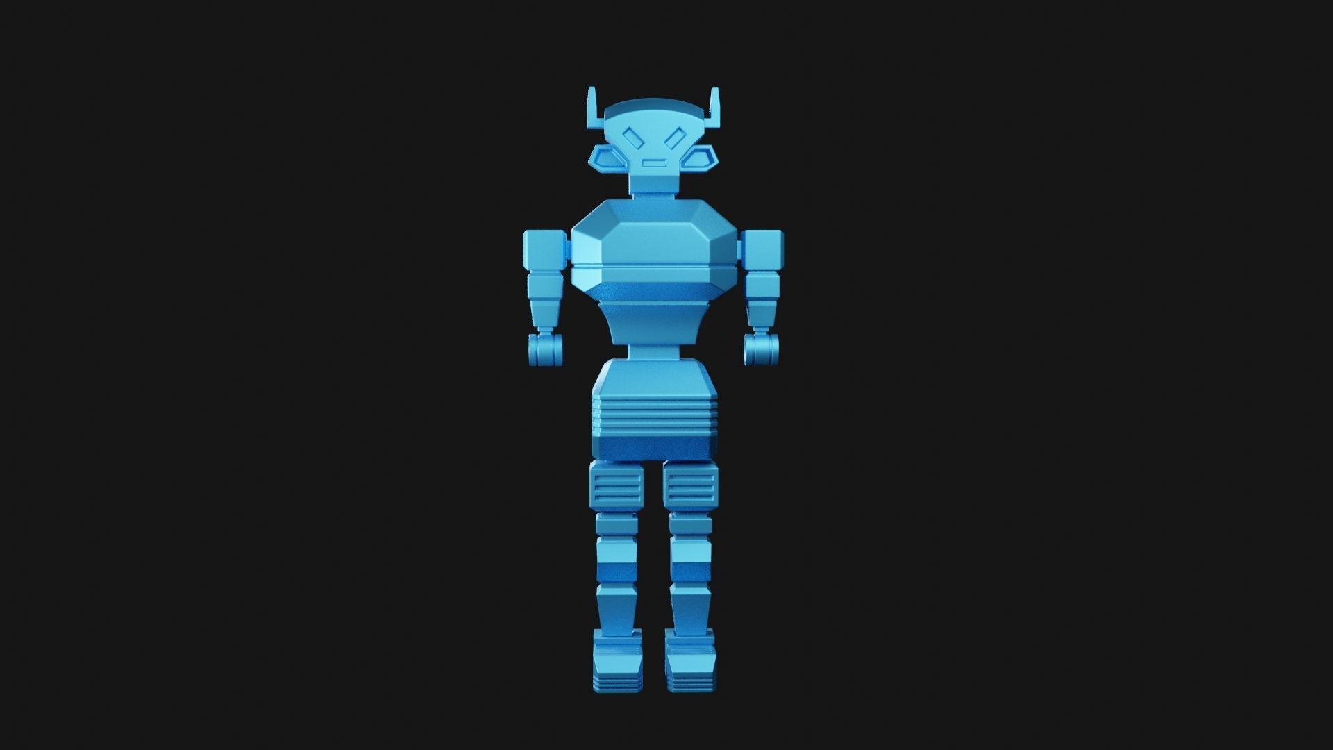 Robot Character RC05 3D print model_2