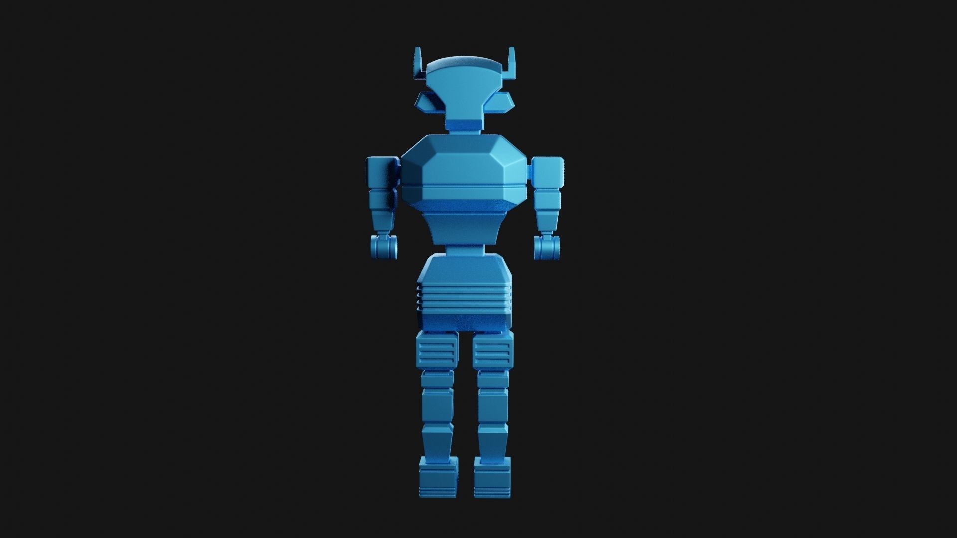 Robot Character RC05 3D print model_6