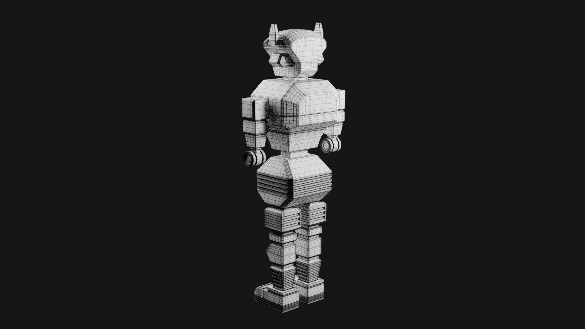 Robot Character RC05 3D print model_9