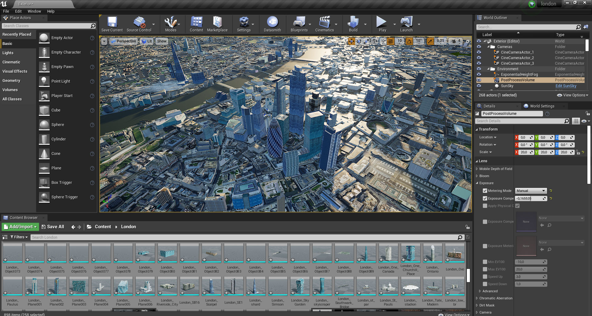 London and river thames 3D model_49