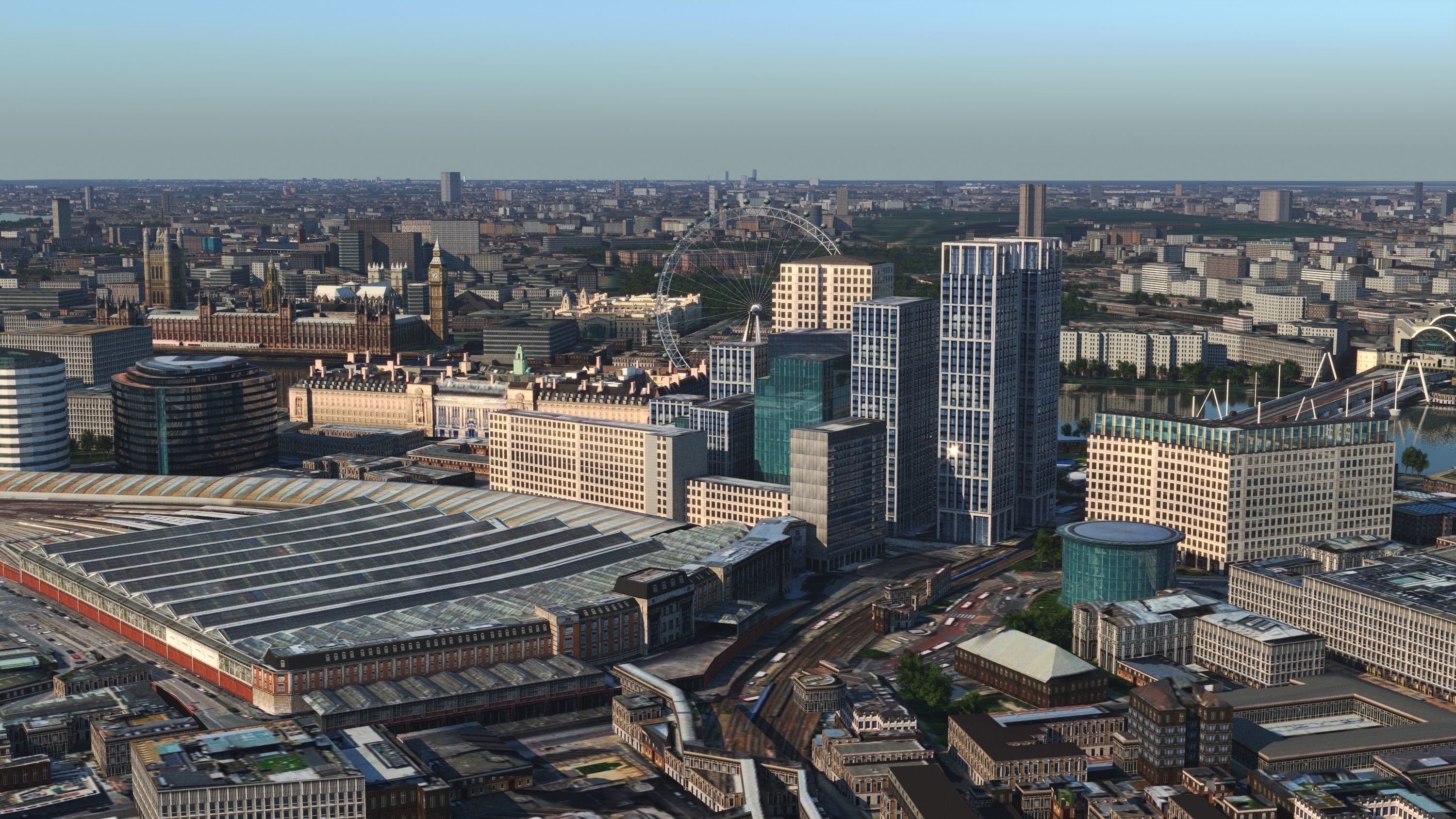 London and river thames 3D model_27