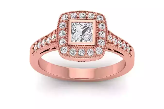 Solitaire Wedding Engagement Women Rings