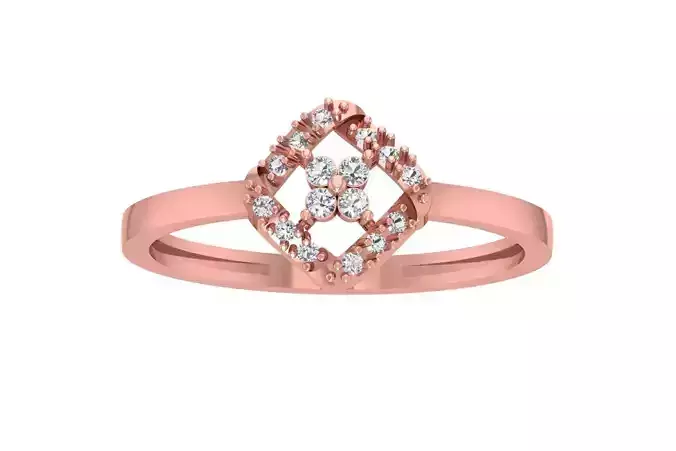 Solitaire Wedding Engagement Band Rings