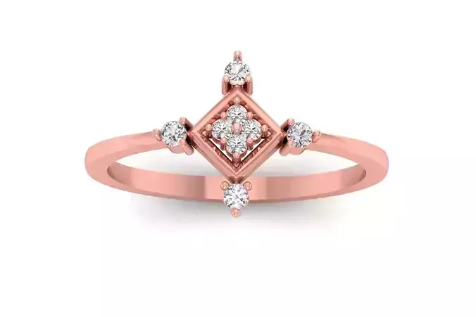 Solitaire Wedding Engagement Band Women Rings