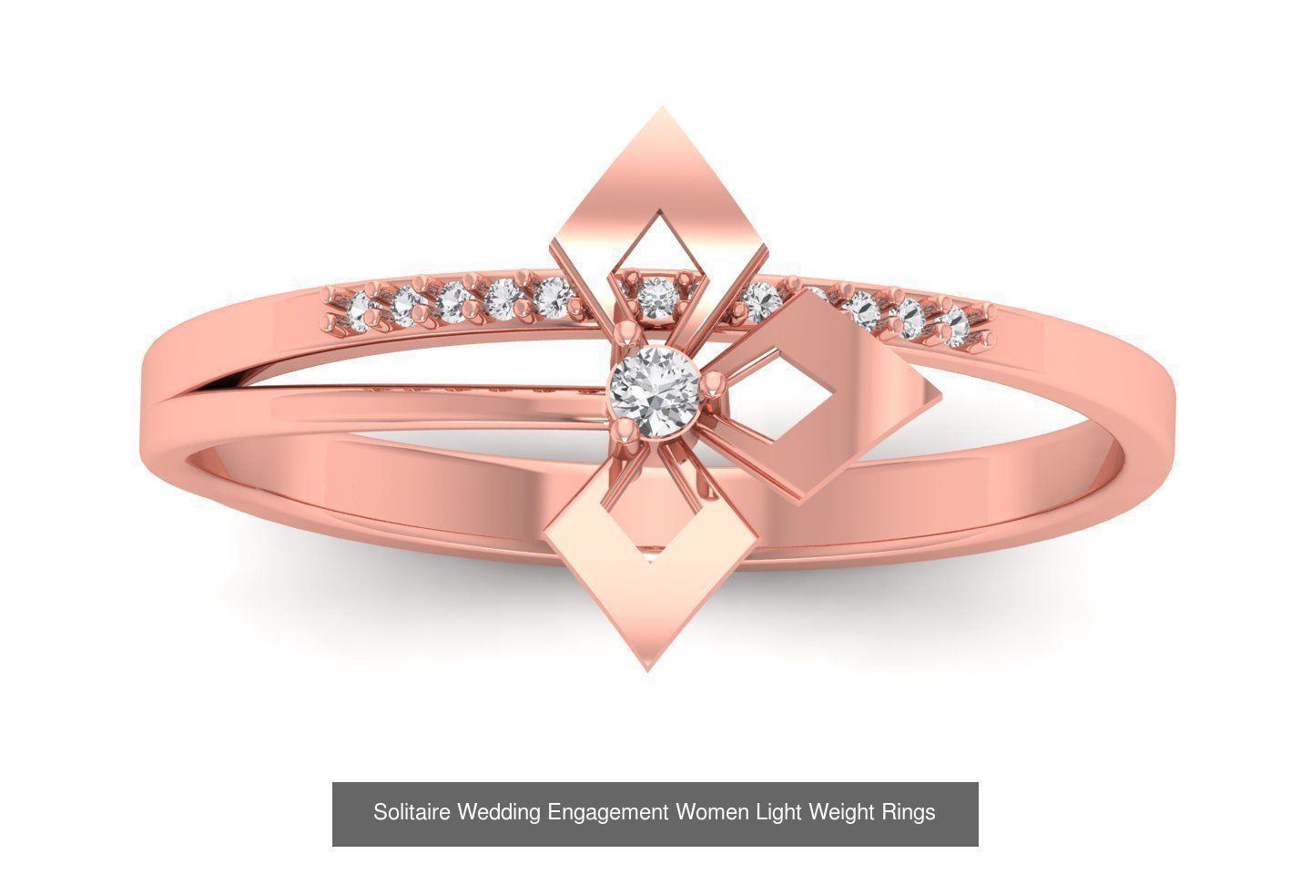 170 Wedding Engagement Women Light Weight Rings Collection _55