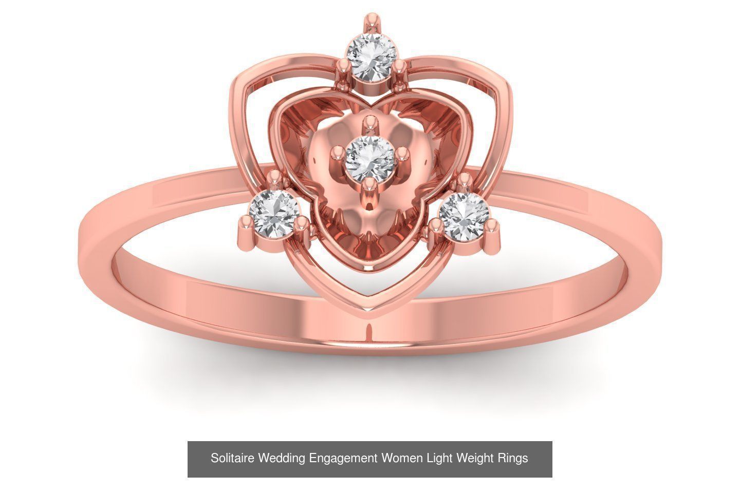 170 Wedding Engagement Women Light Weight Rings Collection _53