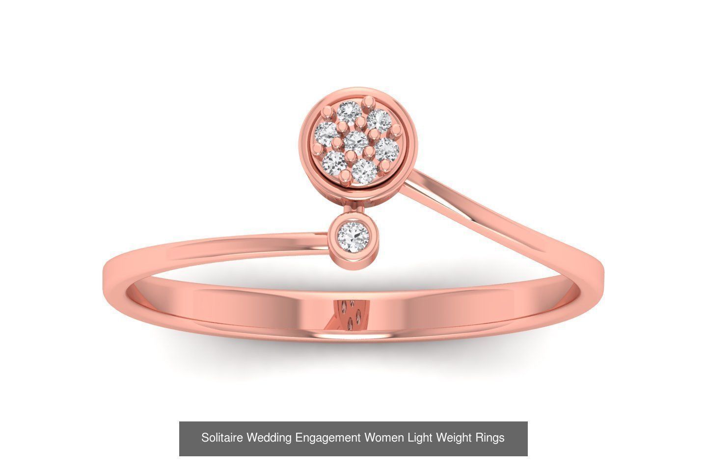 170 Wedding Engagement Women Light Weight Rings Collection _72