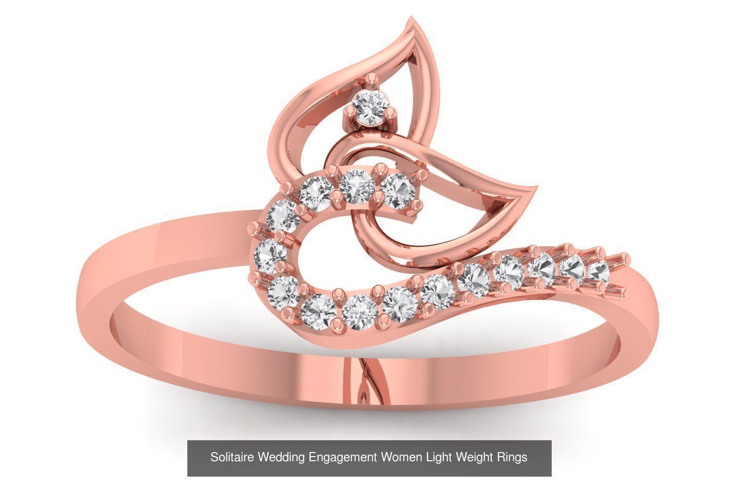 170 Wedding Engagement Women Light Weight Rings Collection _85