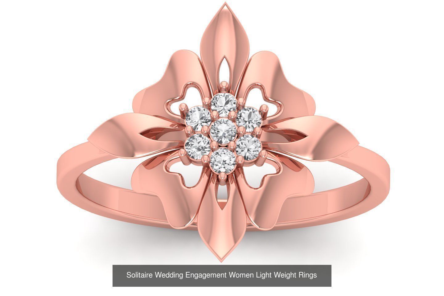 170 Wedding Engagement Women Light Weight Rings Collection _74
