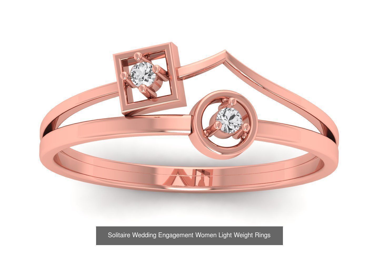 170 Wedding Engagement Women Light Weight Rings Collection _56