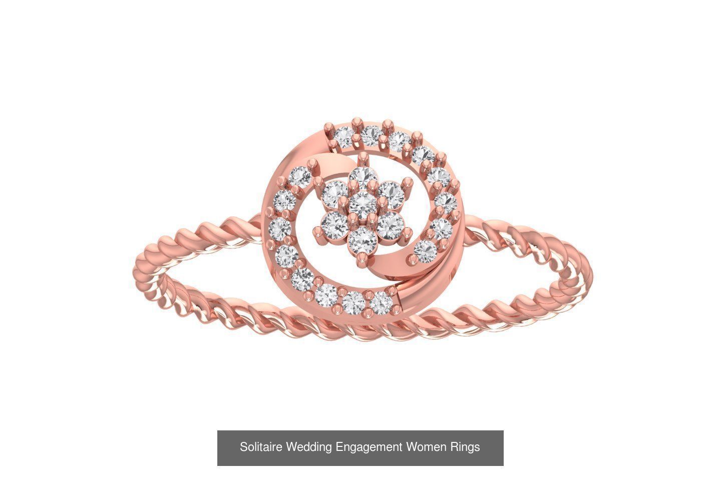 170 Wedding Engagement Women Light Weight Rings Collection _165