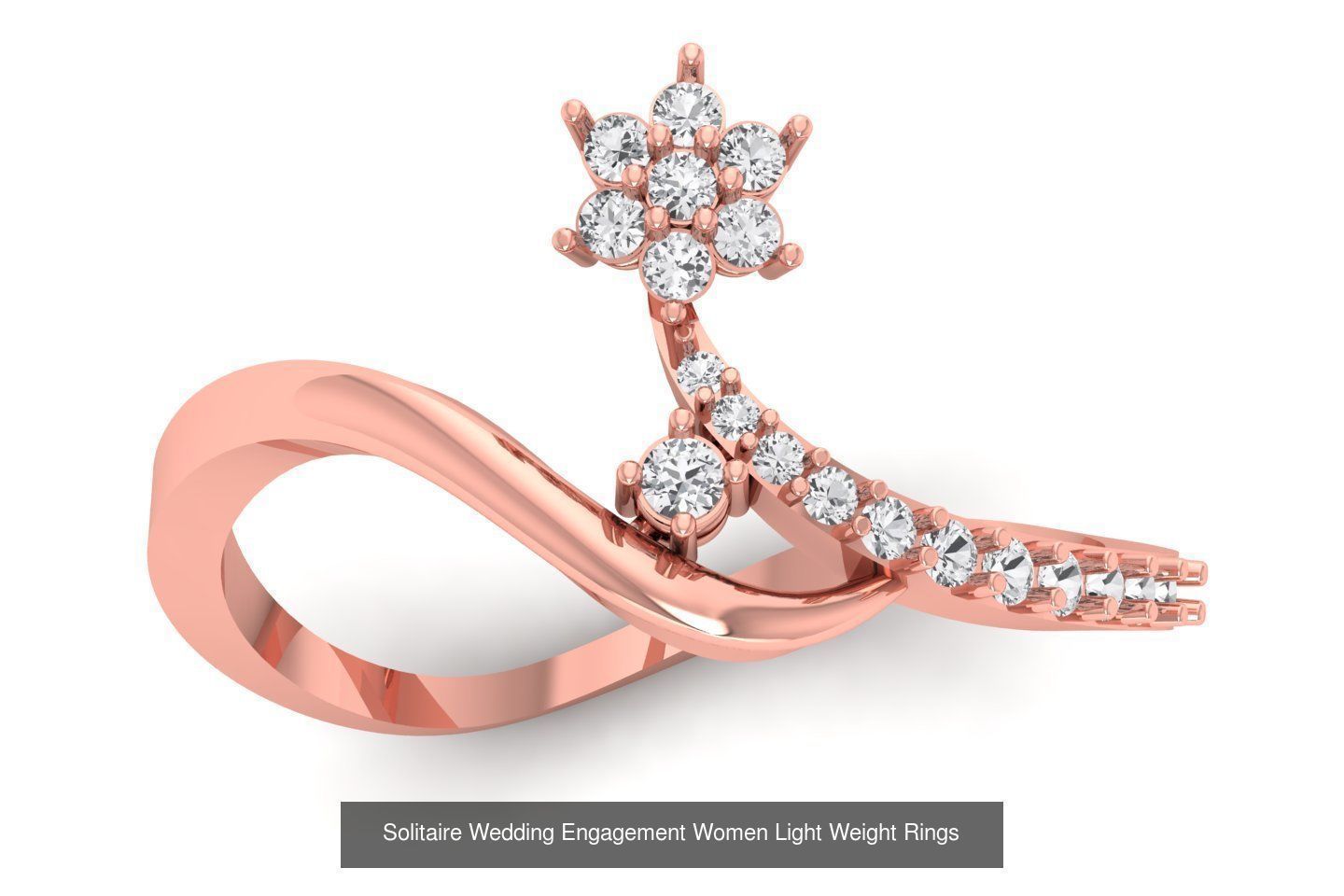 170 Wedding Engagement Women Light Weight Rings Collection _62