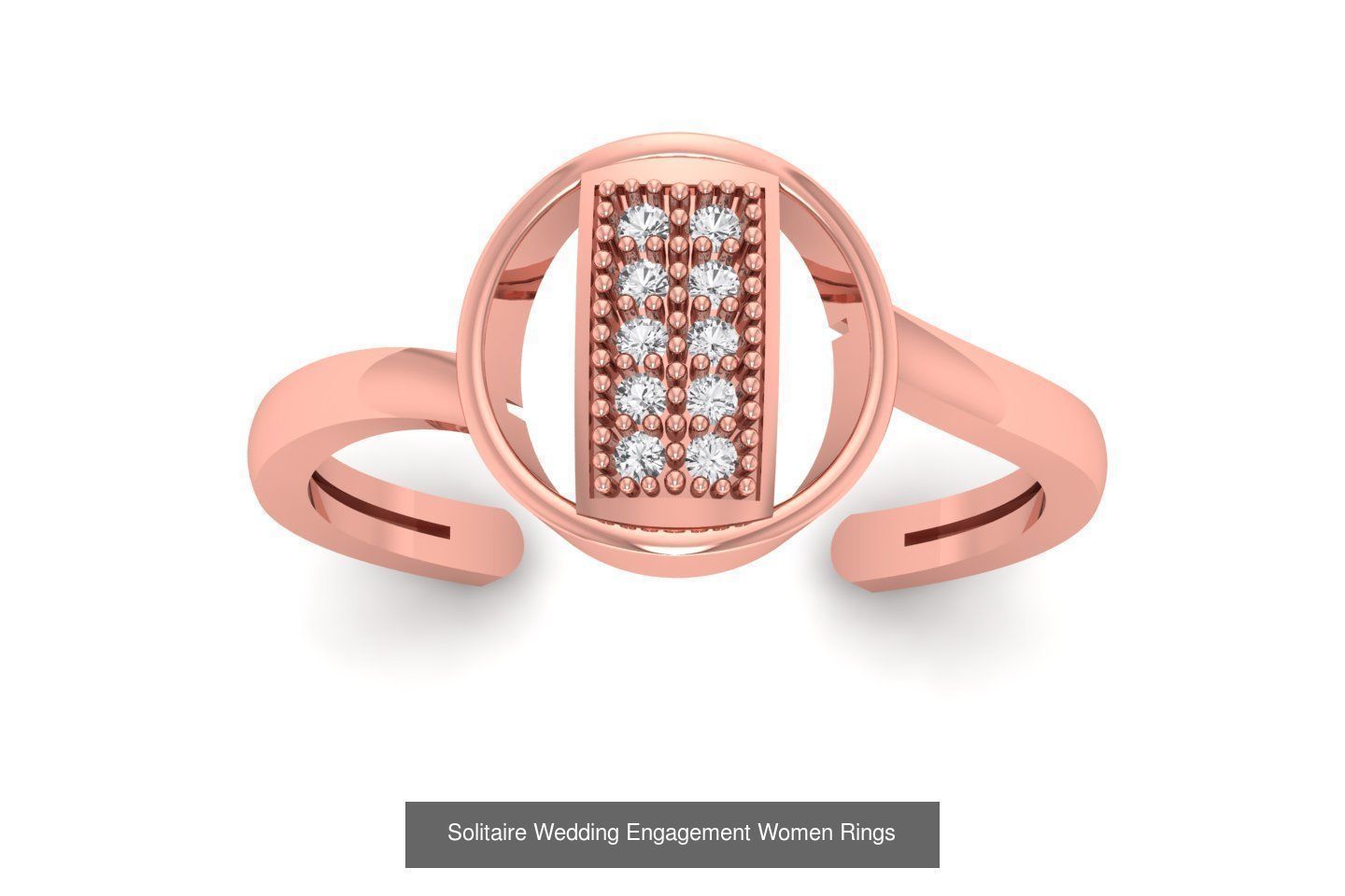 170 Wedding Engagement Women Light Weight Rings Collection _155