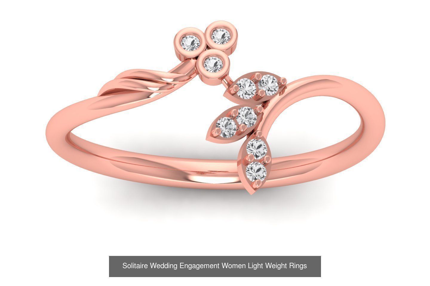 170 Wedding Engagement Women Light Weight Rings Collection _58