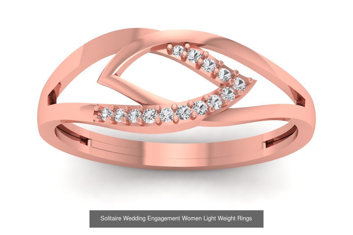 170 Wedding Engagement Women Light Weight Rings Collection _81
