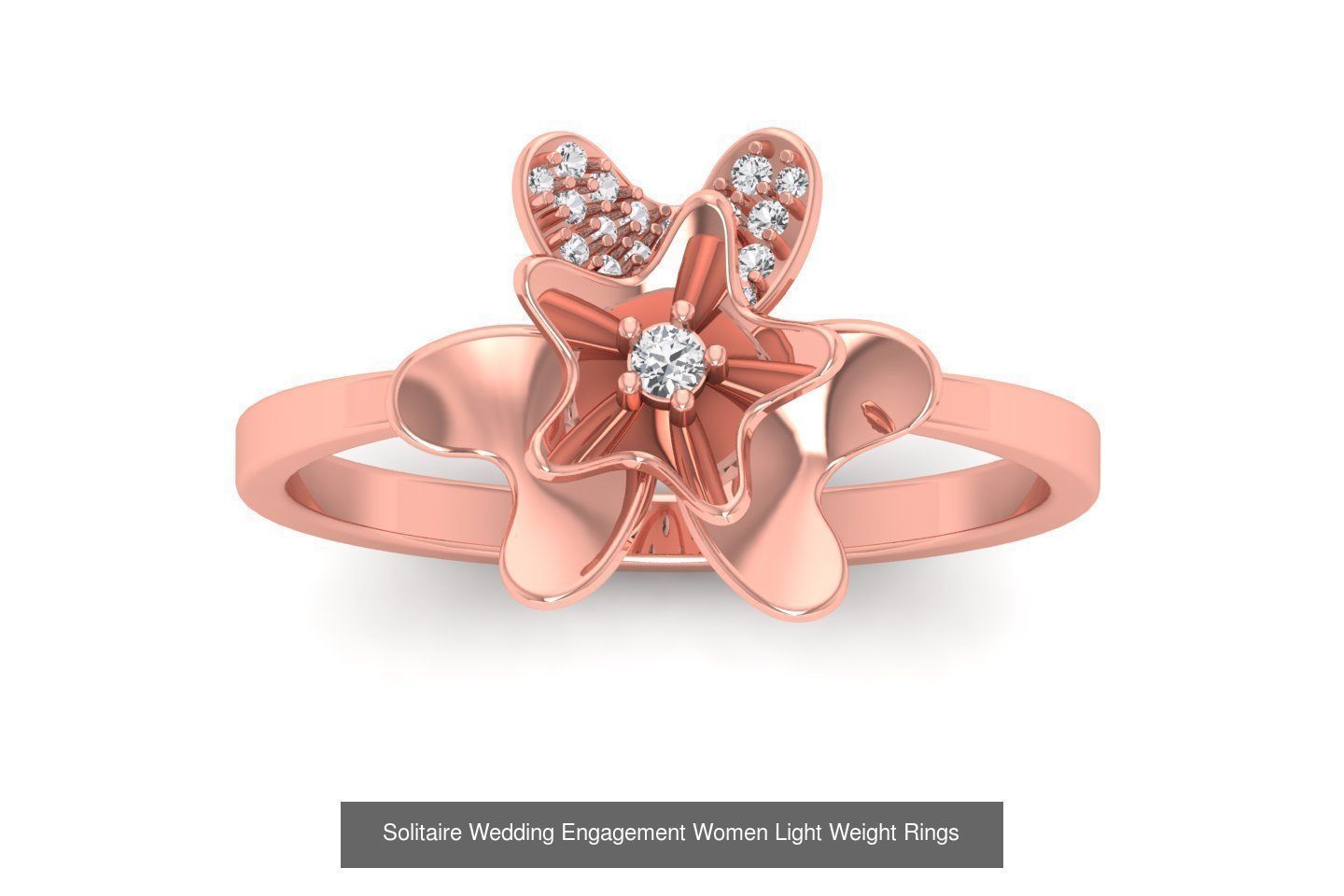 170 Wedding Engagement Women Light Weight Rings Collection _20