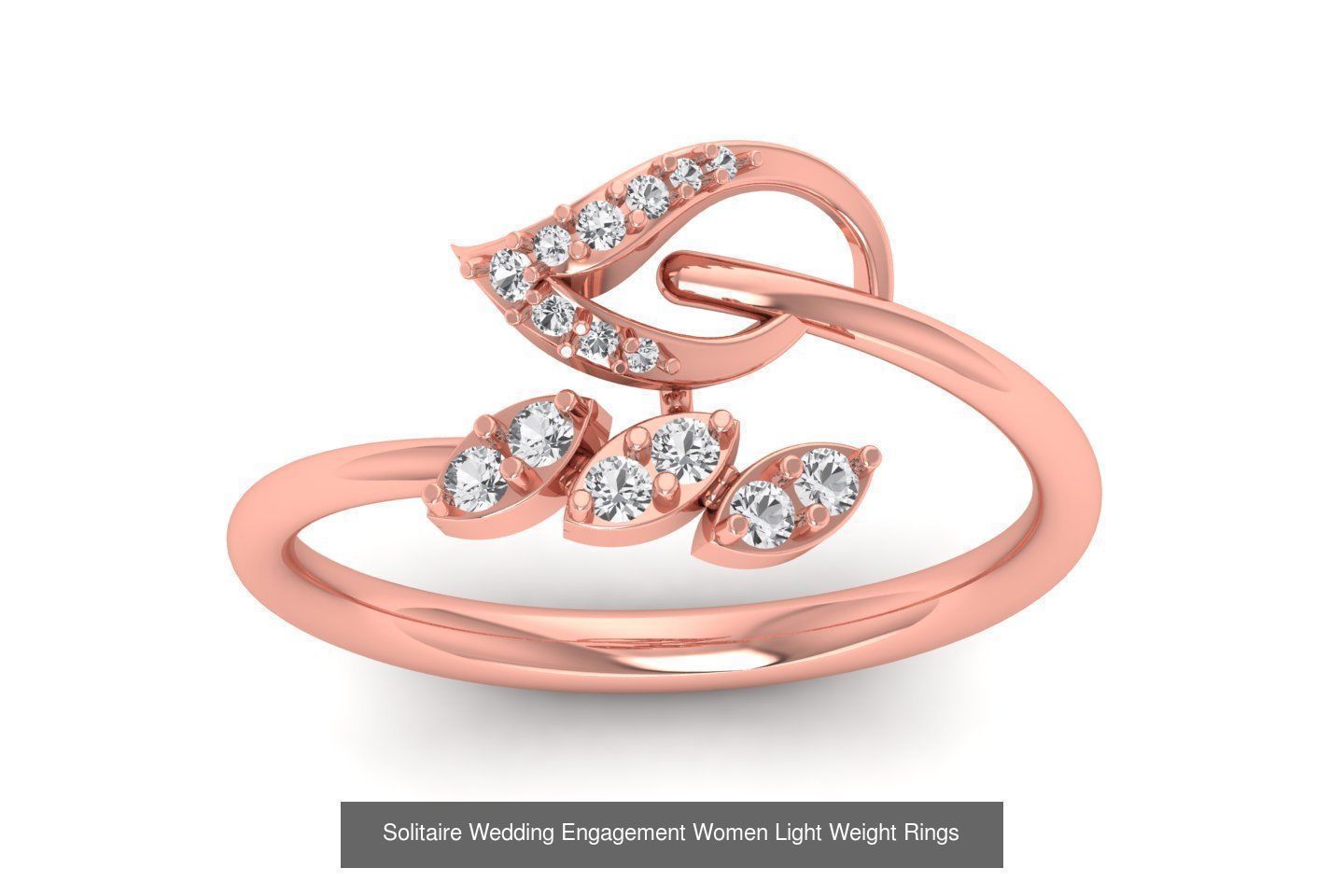 170 Wedding Engagement Women Light Weight Rings Collection _130