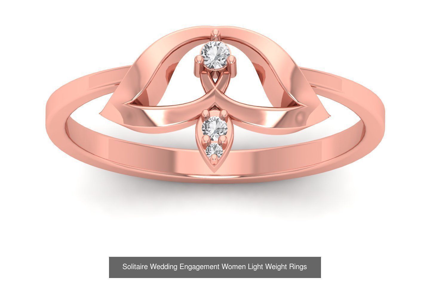 170 Wedding Engagement Women Light Weight Rings Collection _52