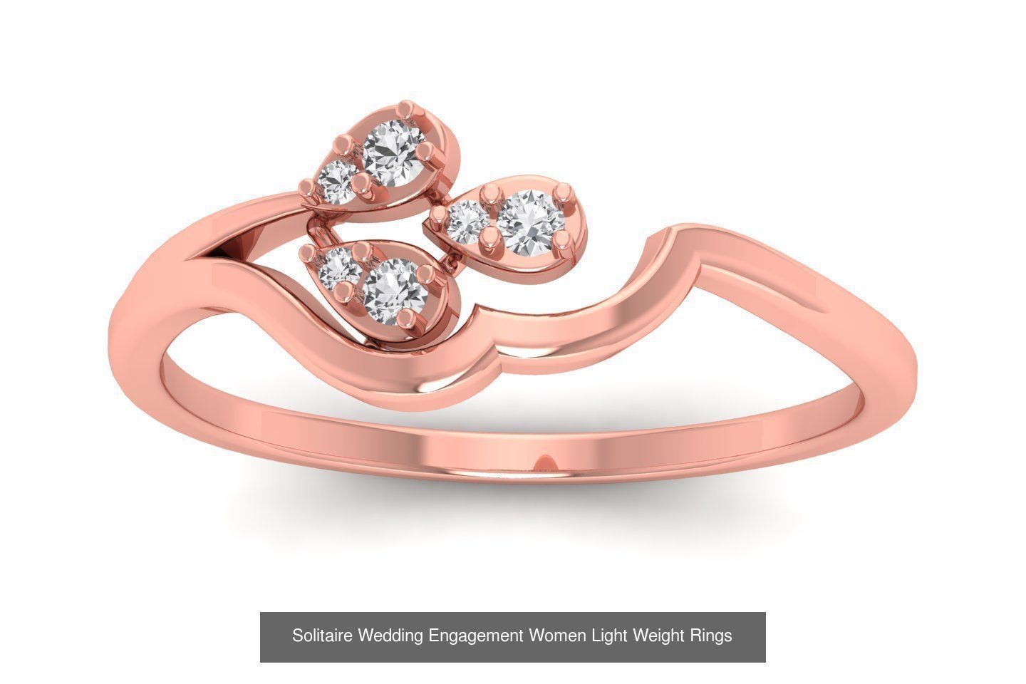 170 Wedding Engagement Women Light Weight Rings Collection _118
