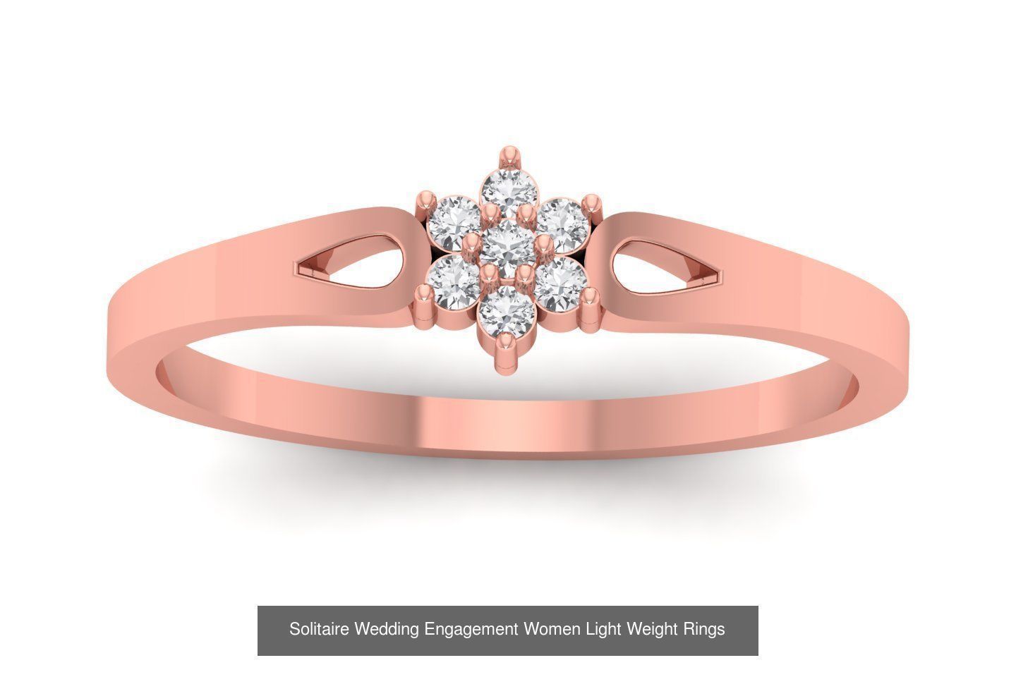 170 Wedding Engagement Women Light Weight Rings Collection _78