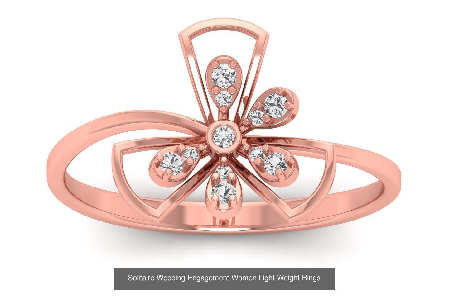 170 Wedding Engagement Women Light Weight Rings Collection _103