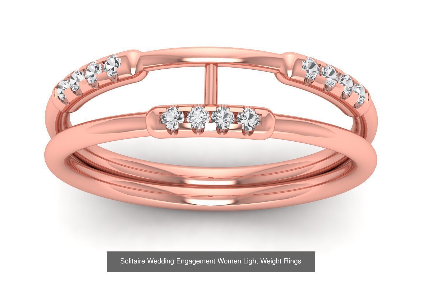 170 Wedding Engagement Women Light Weight Rings Collection _100