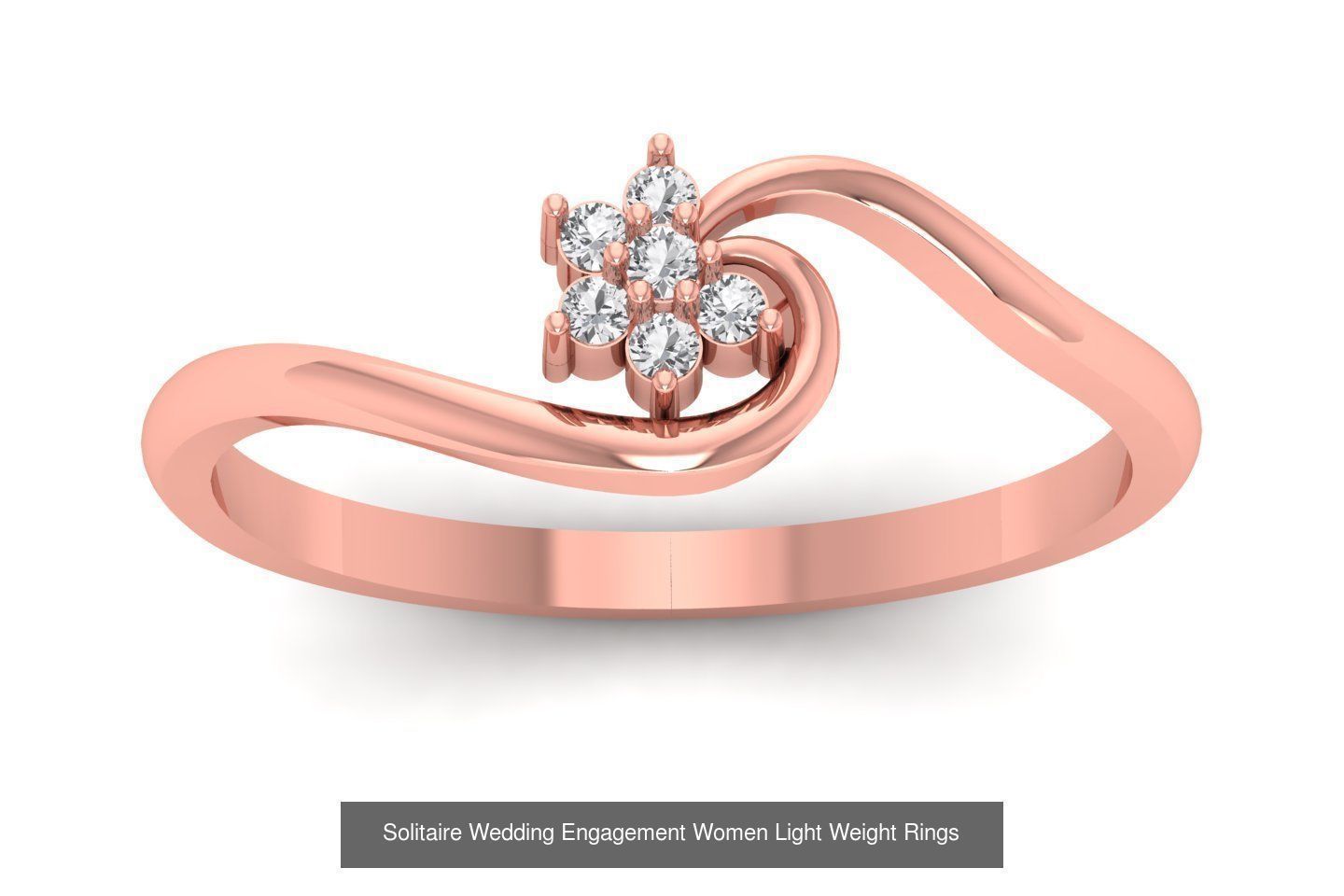 170 Wedding Engagement Women Light Weight Rings Collection _83